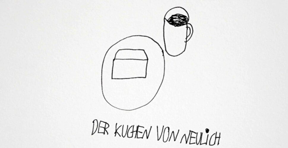 Kunst kommt aus dem Schnabel