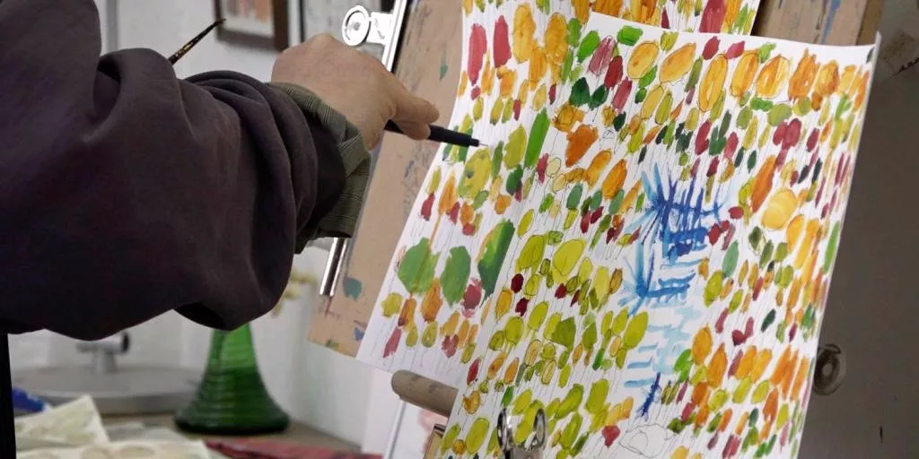 Kunst kommt aus dem Schnabel wie er gewachsen ist