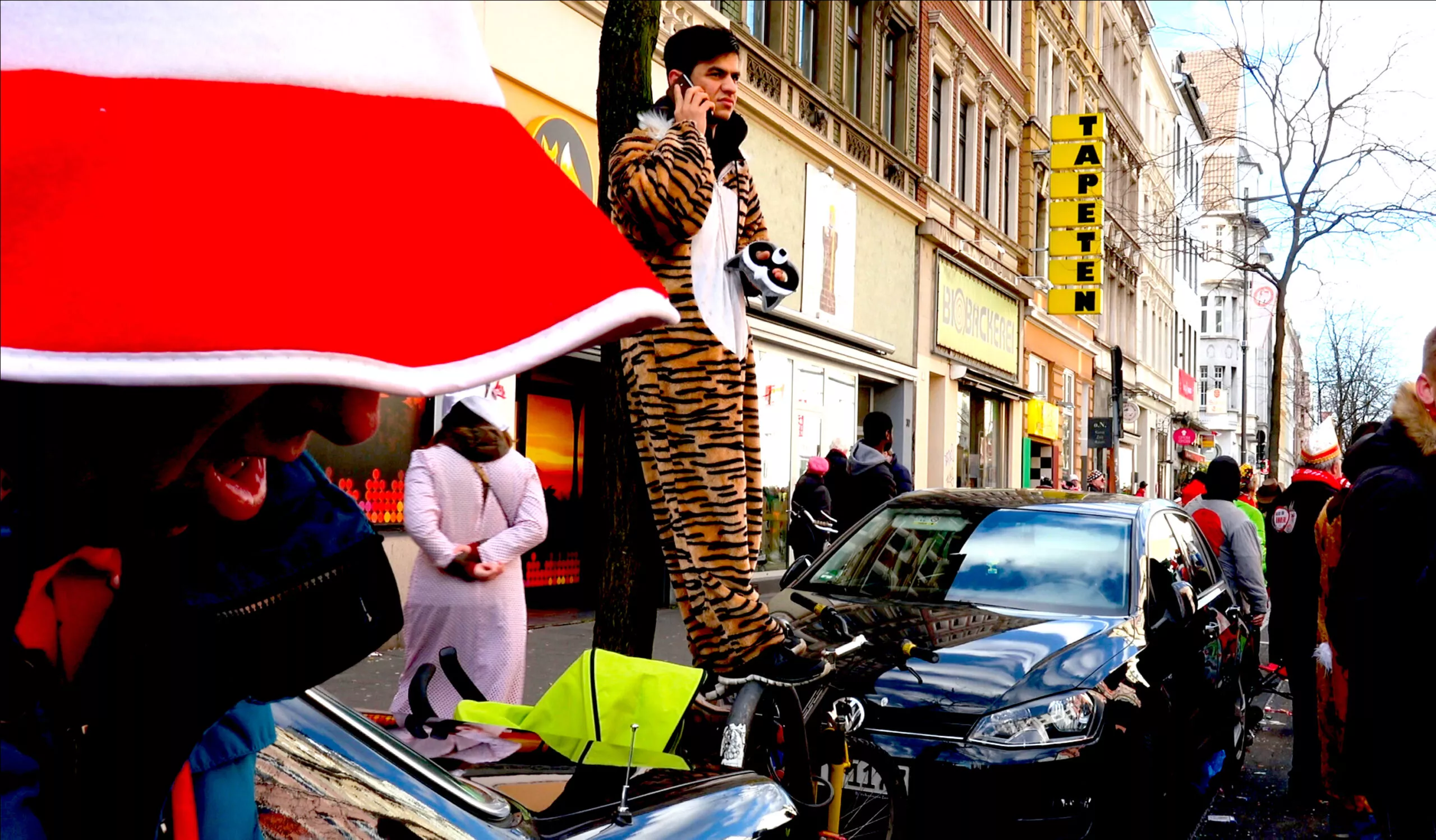 Das rosa Haus und der Flüchtling