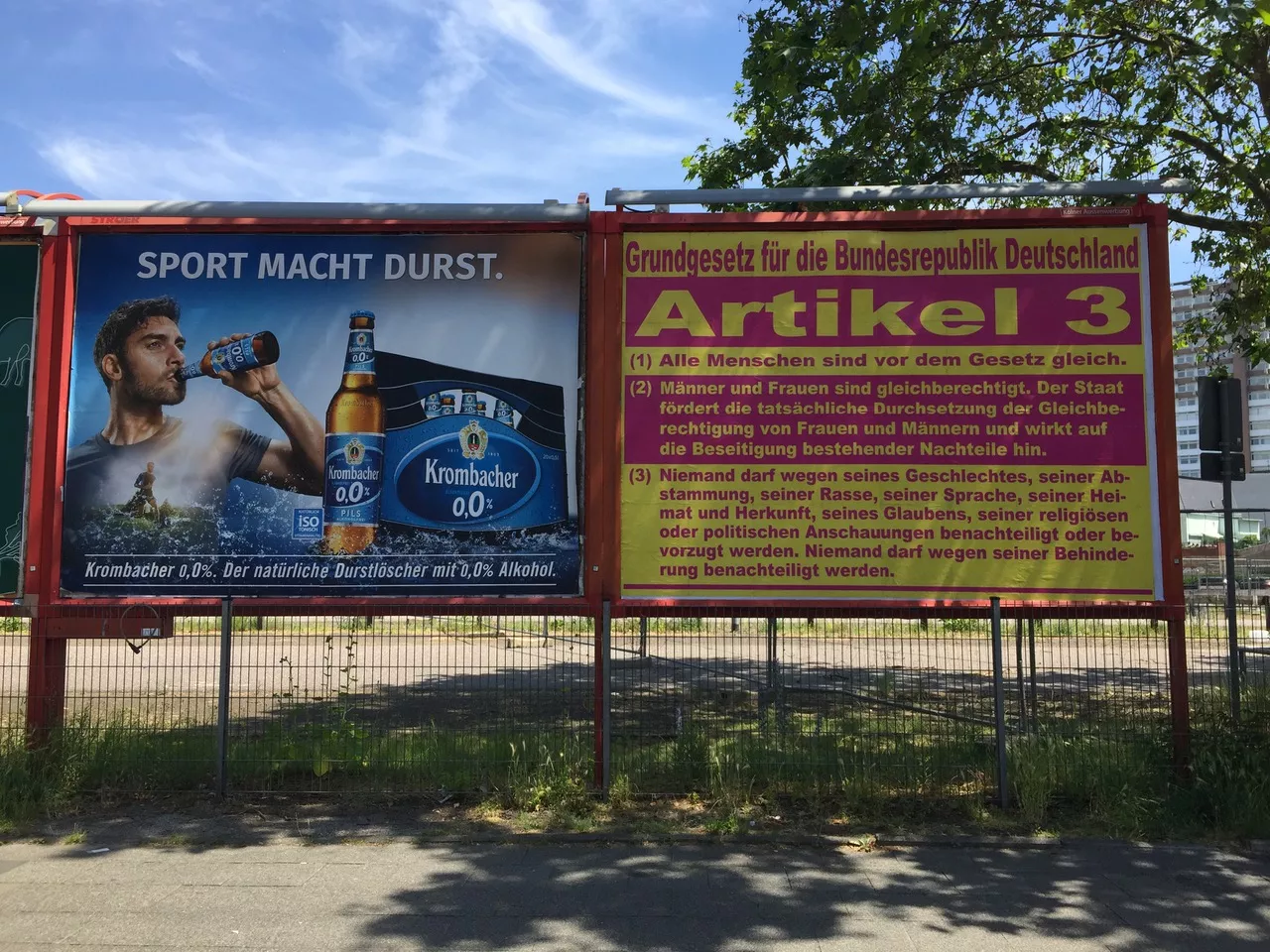 Es lebe die Demokratie!