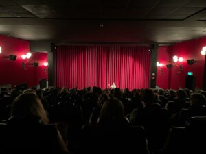 Foto der Kinoaufführung in Aachen